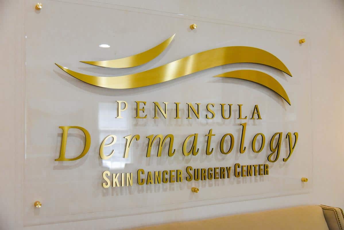 Peninsula-dermatology-office-photos-9 Peninsula dermatology skin cancer surgery center welcome sign office