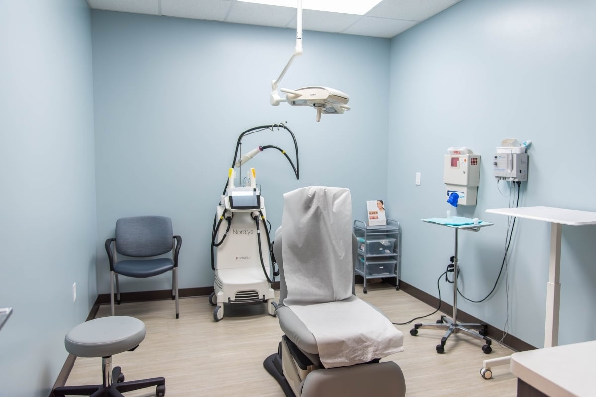 Williamsburg location 9 Peninsula dermatology exam room 2